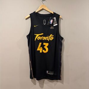 NWT Pascal Siakam Toronto Raptors City Edition Nike Swingman Basketball Jersey